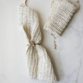Cotton Linen Wash Cloth Natural