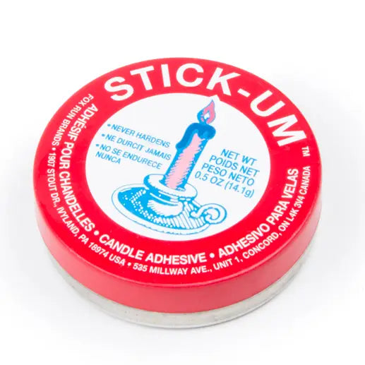 Stick-Um Candle Adhesive, 1/2-Ounce