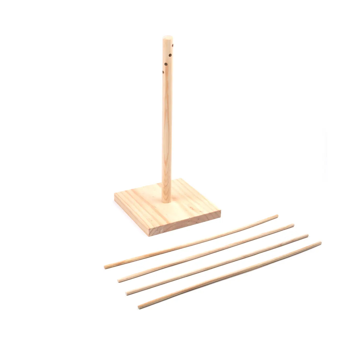 Pasta Drying Rack, Wood, 17.5" X 17.5" X 16.5"