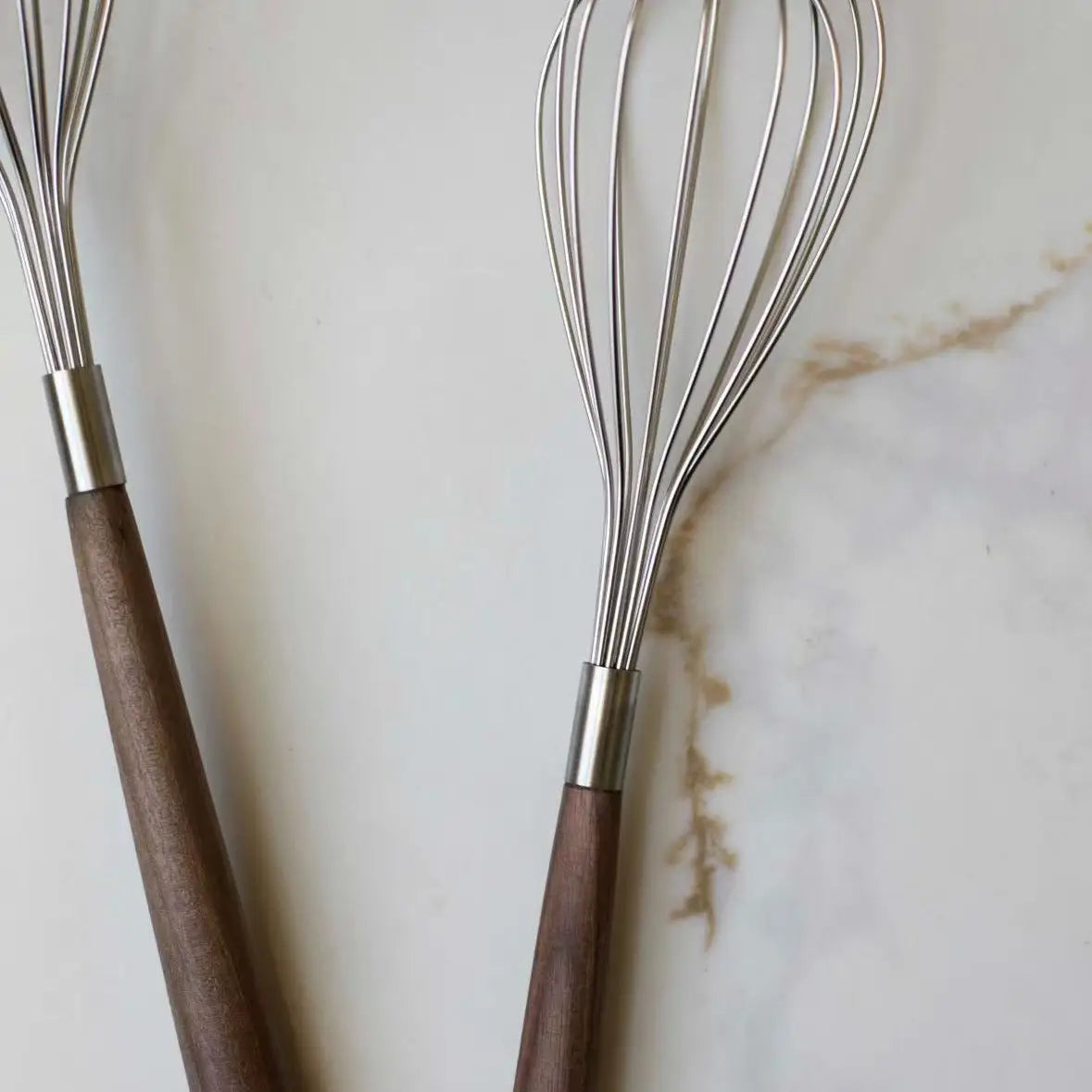 Kitchen Whisk with Wooden Handle