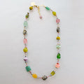 Muted Muticolor Beaded Necklace