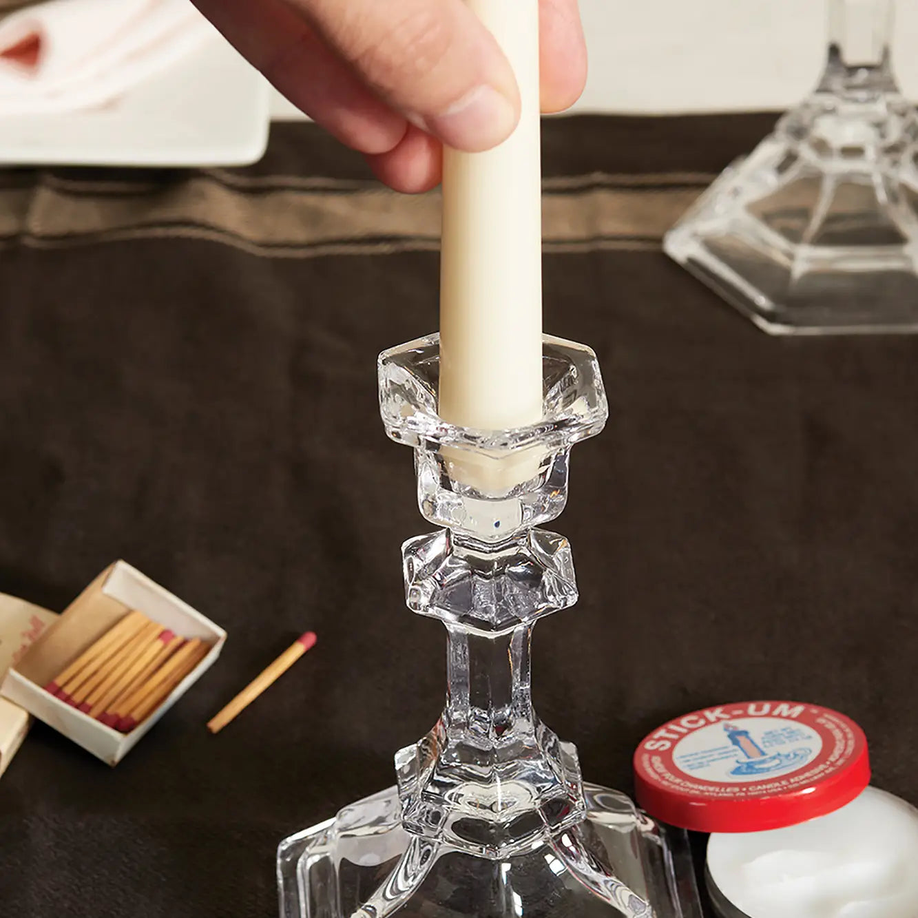 Stick-Um Candle Adhesive, 1/2-Ounce