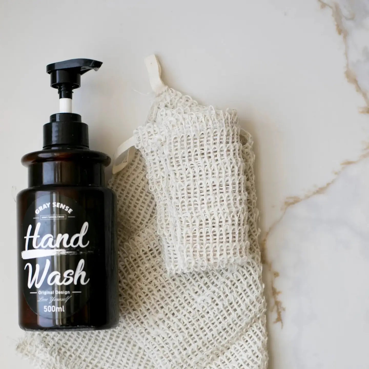 Cotton Linen Wash Cloth Natural
