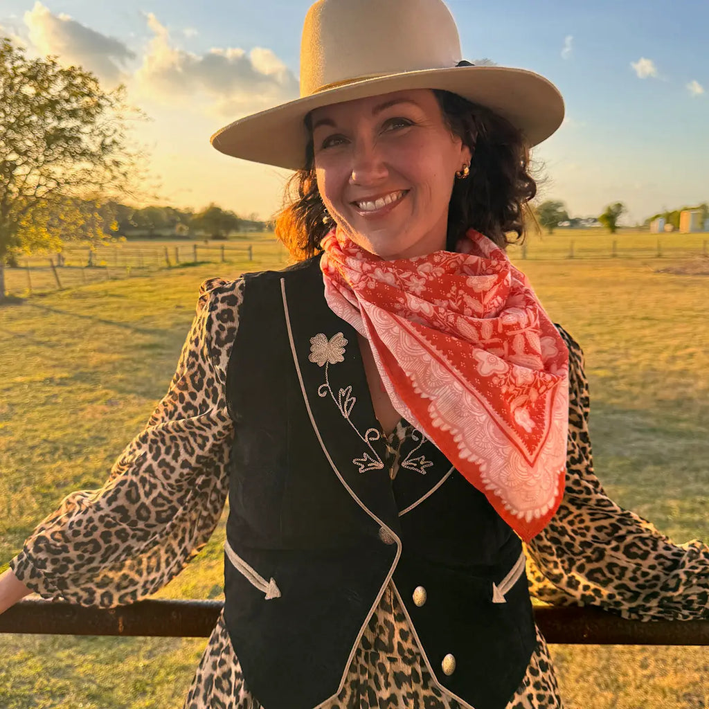 34" Wild Rag Lacey Bandana