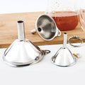 Stainless Steel Funnel, Set 3, 1.5", 2", and 2.75"