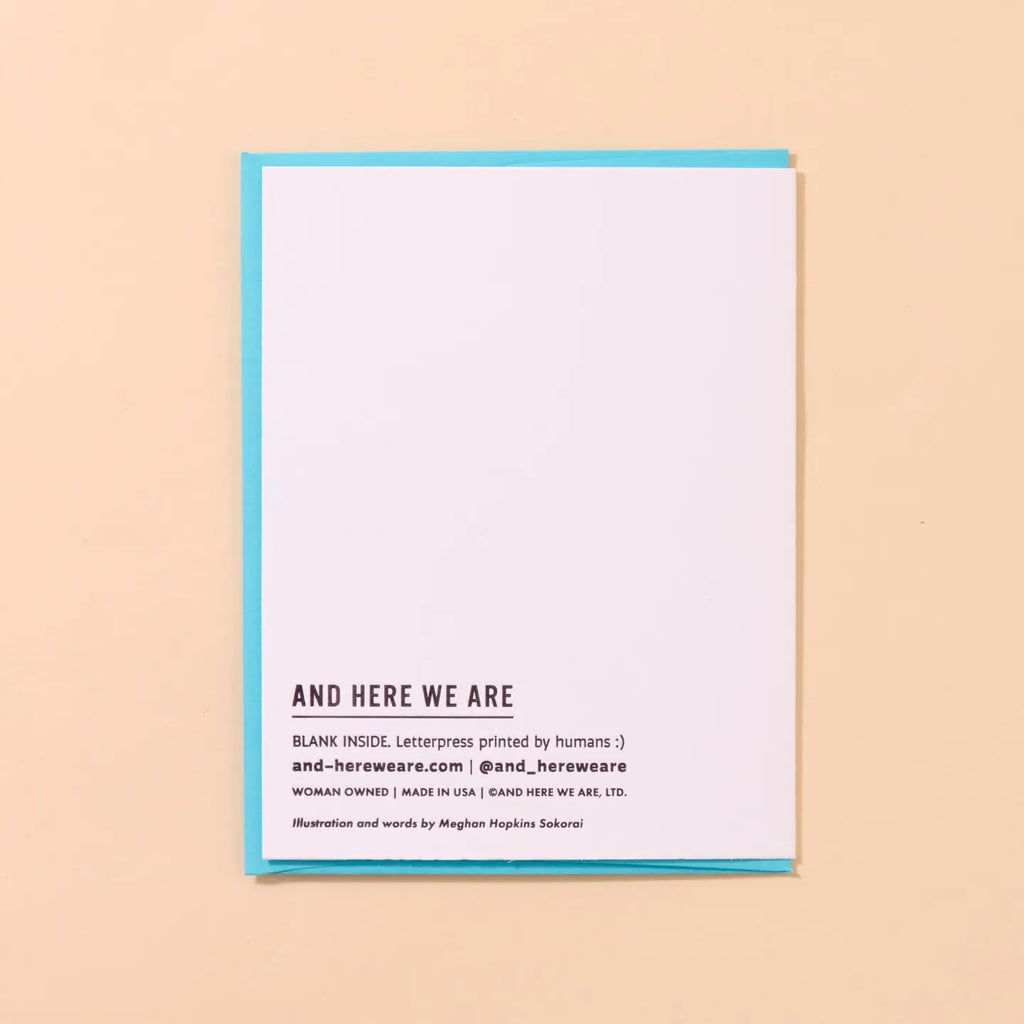 Letterpress Birthday Card—Reel Good (Trout, Fish, Colorful)