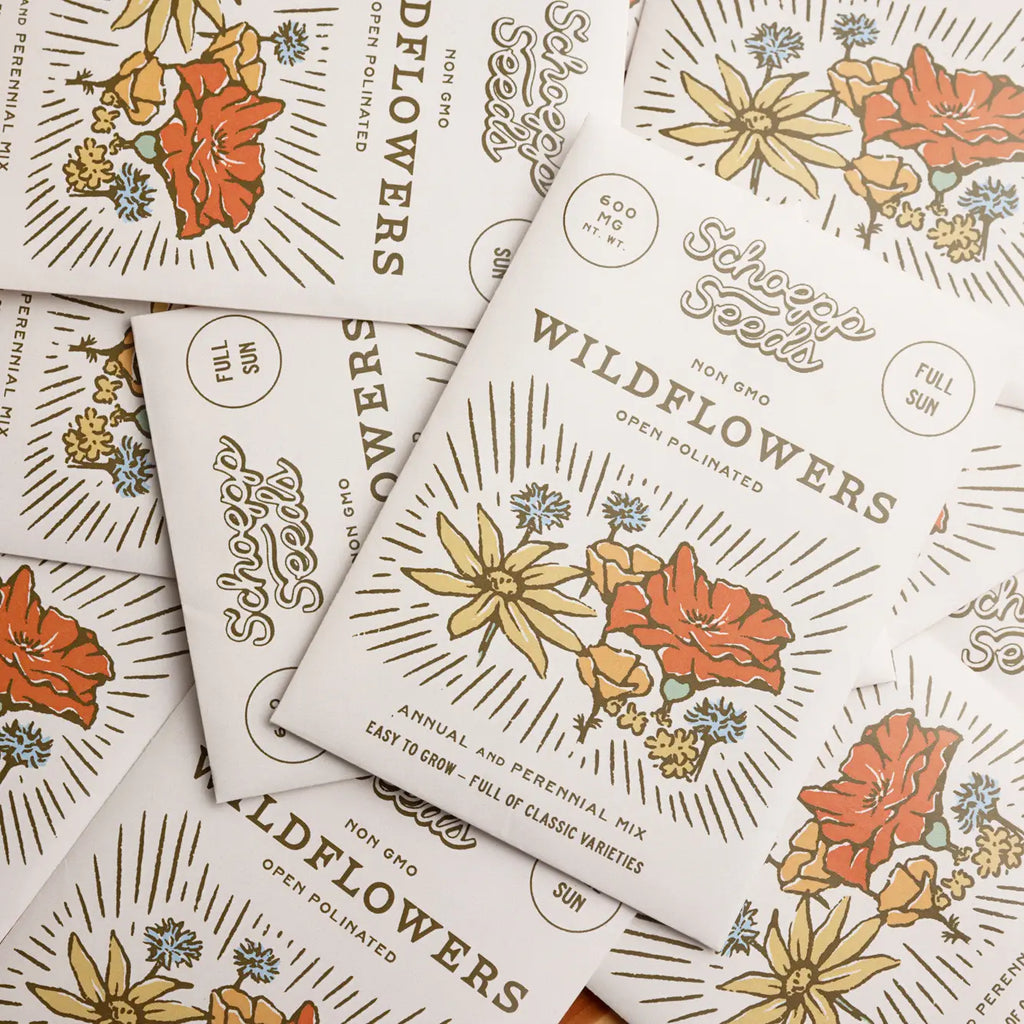 Wildflowers, Annual Garden Seed Packets