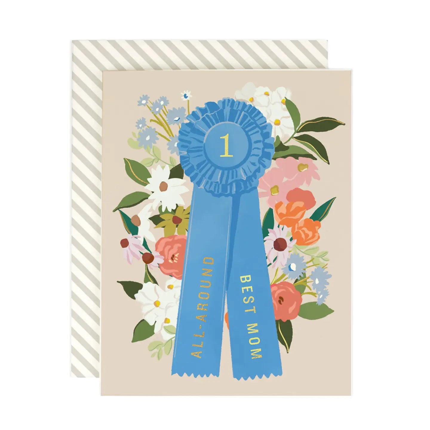 "All Around Best Mom" Award Mothers Day Card