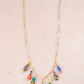 Dainty Colorful Charm Beaded Necklace