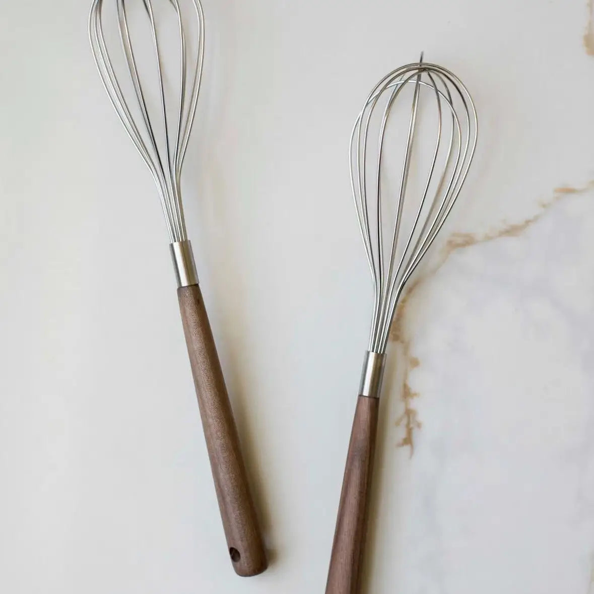 Kitchen Whisk with Wooden Handle