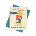 New Kid On the Block - Risograph Baby Card