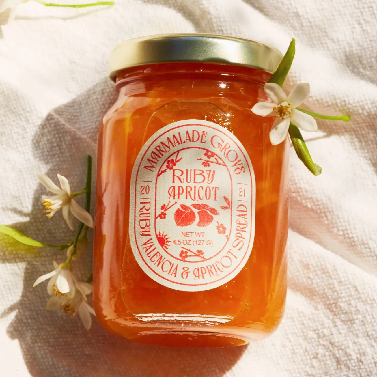 Ruby Valencia & Apricot Fruit Spread