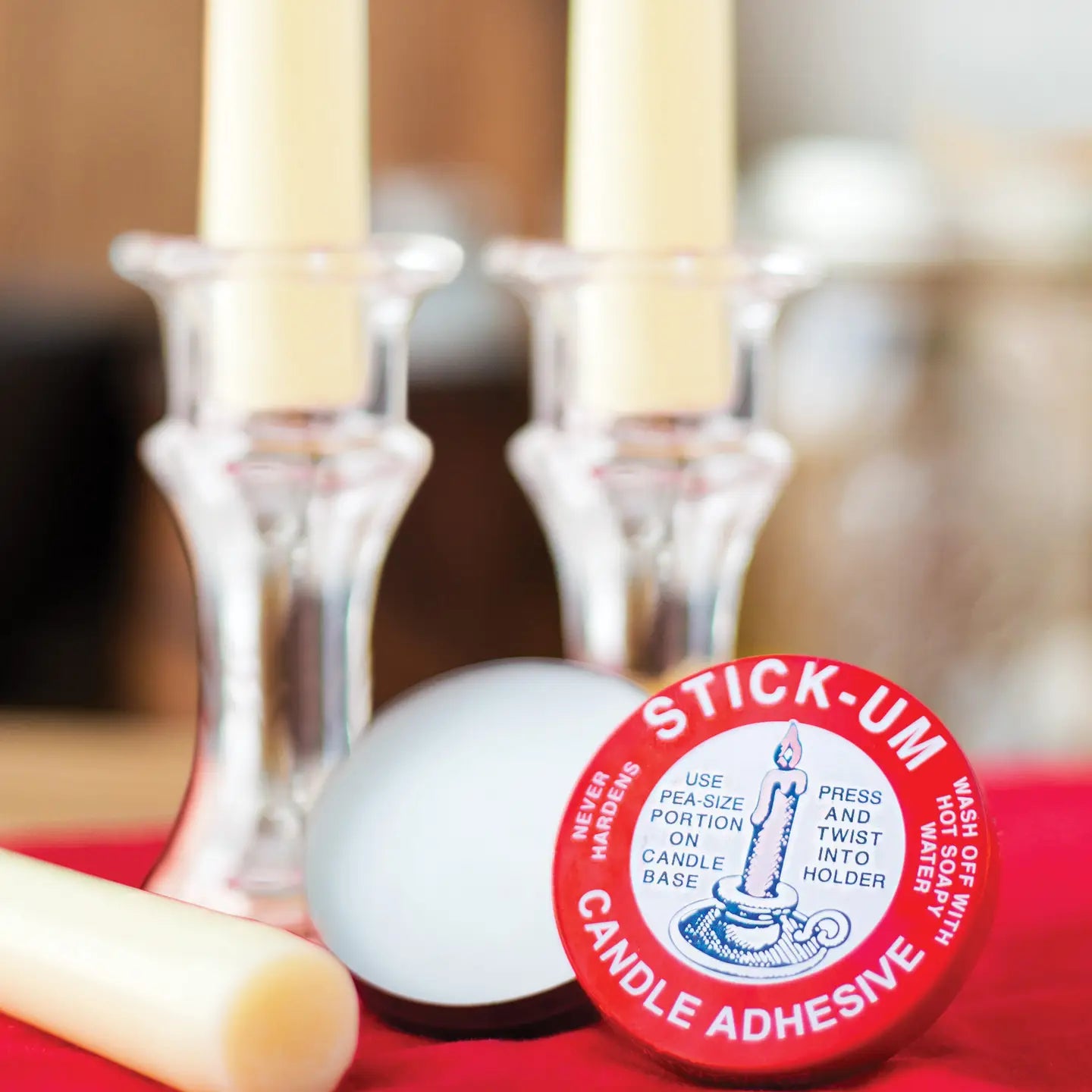 Stick-Um Candle Adhesive, 1/2-Ounce