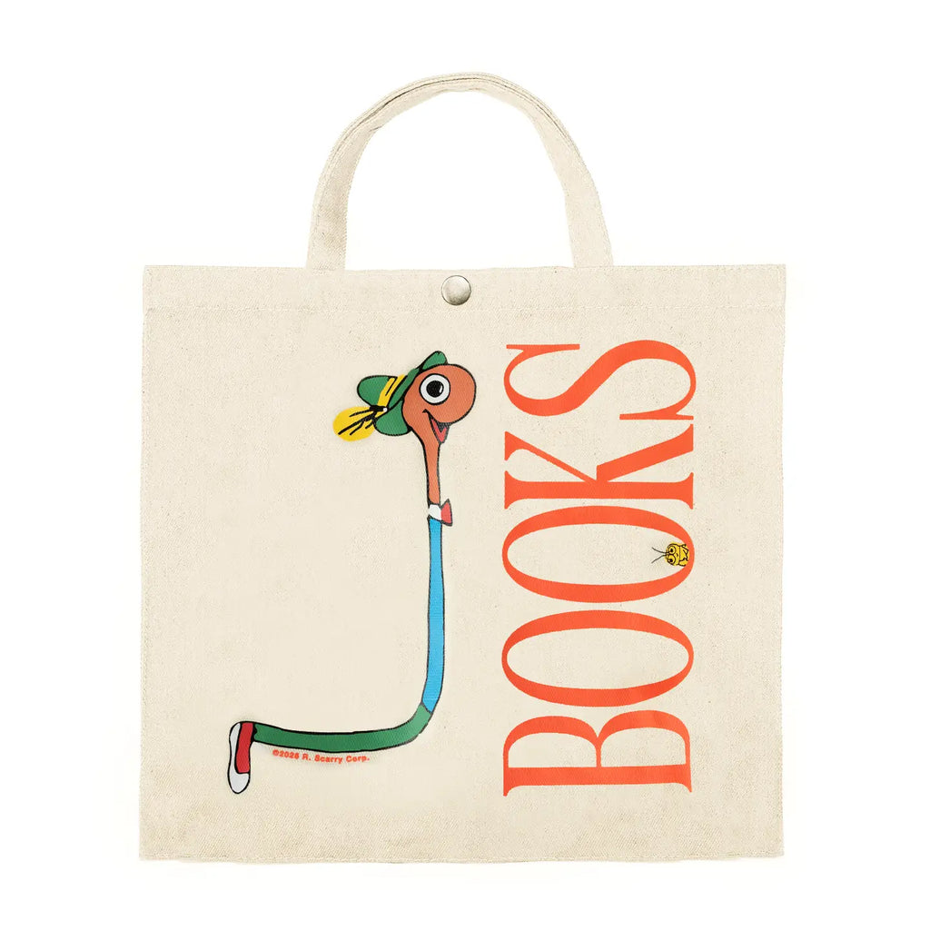 Lowly Books Market Tote 3P4 X Richard Scarry®