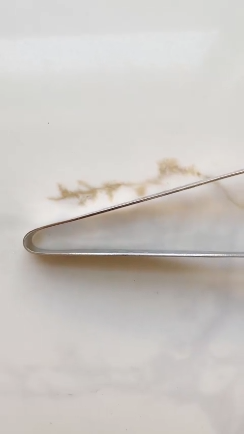 Stainless Steel Non-Slip Tongs, Snack Tongs, Charcuterie Mukbang